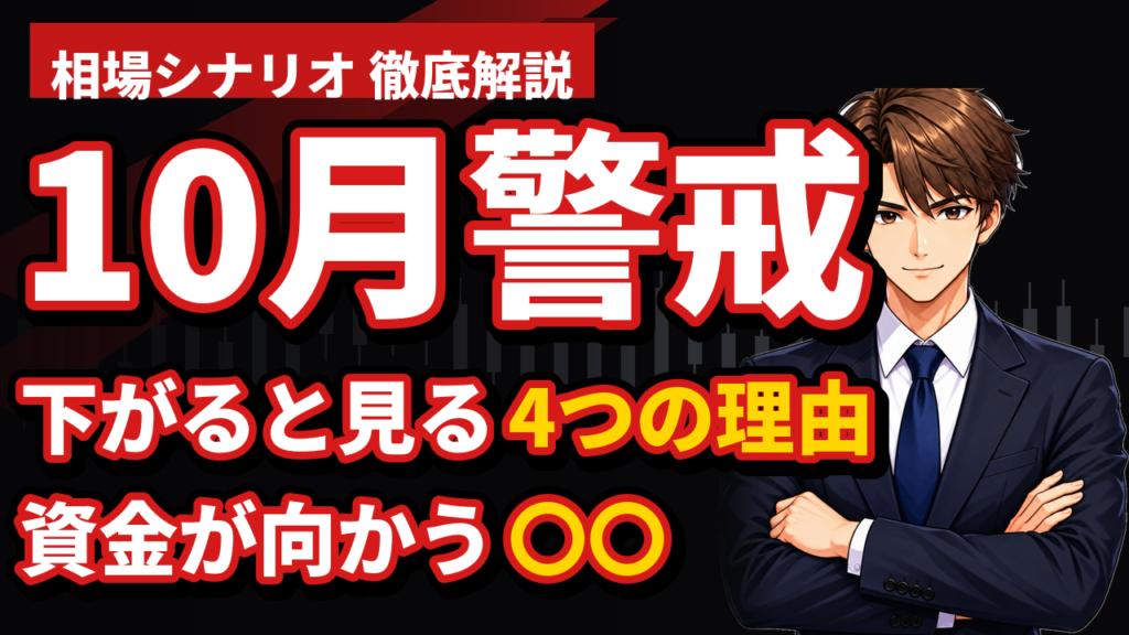 10月まで株は下がると考える4つの理由｜銀行・素材に資金が向かう根拠