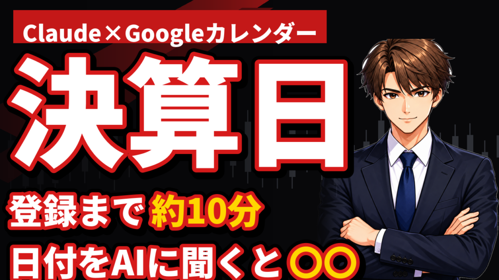 決算発表日をGoogleカレンダーに一括登録｜ClaudeにCSVを作らせる手順